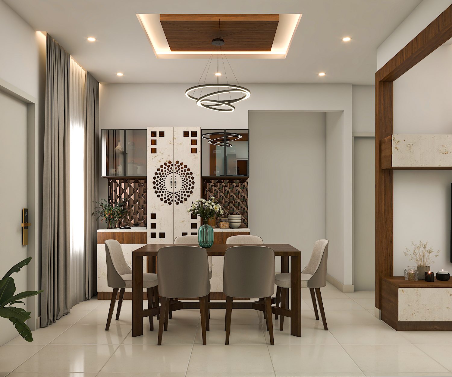 Vajragiri Interiors - Koramangala dining