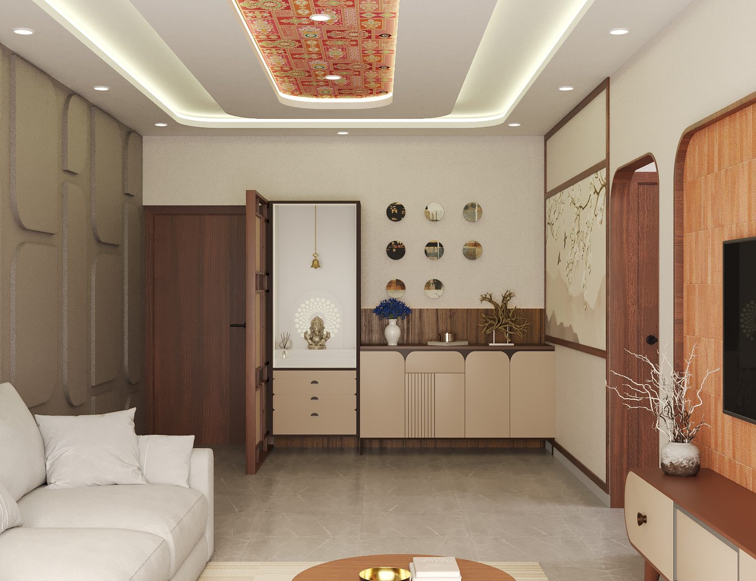 Vajragiri Interiors - HSR Layout living room